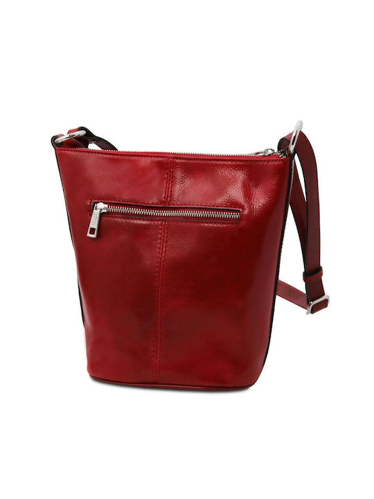 Tuscany Leather Leder Damen Tasche Schulter Rot