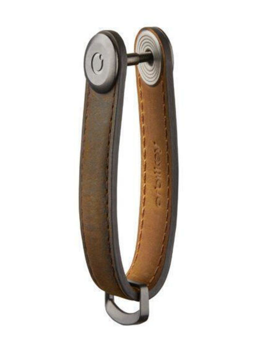 Orbitkey Κλειδοθήκη Crazy Horse Oak Brown
