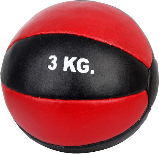 Maxwel 1011663 Μπάλα Medicine 22cm , 3kg σε Μαύρο Χρώμα