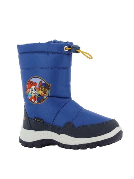 Nickelodeon Kids Boots with Lace Blue