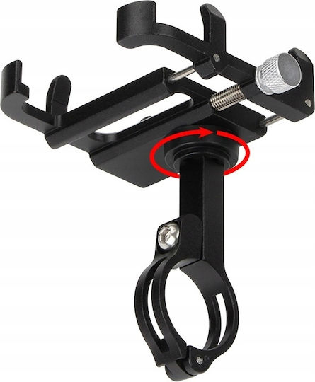 Gub Plus 9 Suport pentru telefon pentru biciclete 55-100mm Μαύρη
