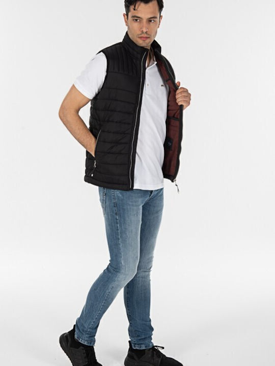 Jacke Puffer Wasserdicht Schwarz