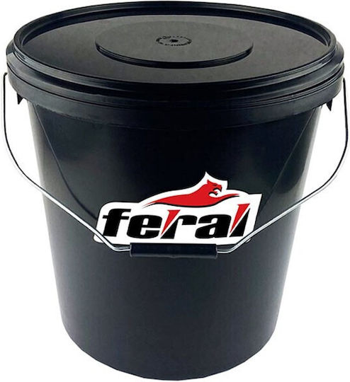 Feral Mop Bucket Plastic Capacity 18lt Black