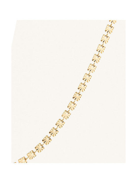 StanStefan Chain Neck from Steel Gold-plated Length 39cm