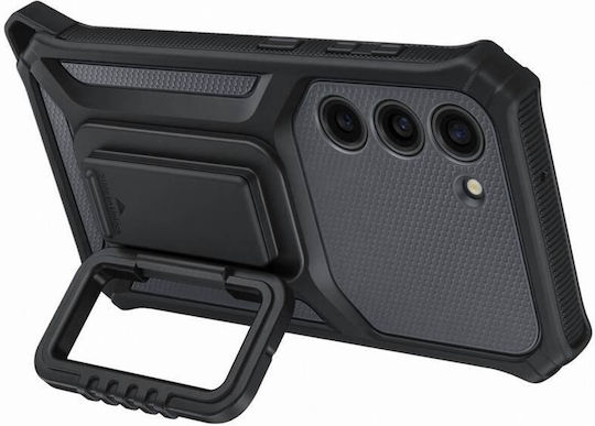 Samsung Back Cover Silicone / Plastic Black (Galaxy S23+)