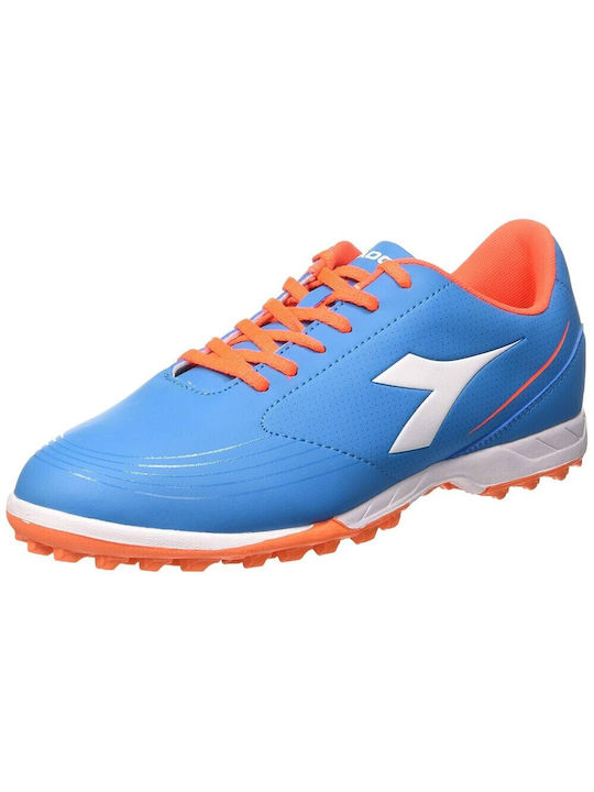 Diadora Παιδικά Ποδοσφαιρικά Παπούτσια Tf με Σχάρα Μπλε