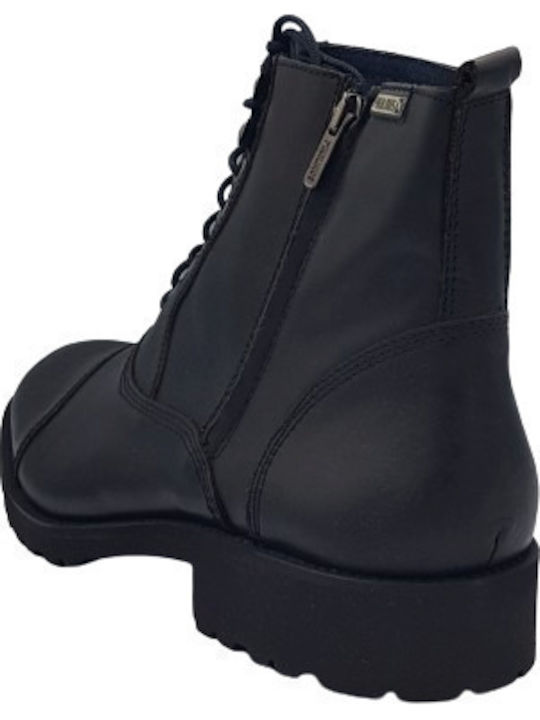 Leather Black Men's Boots Anatomical