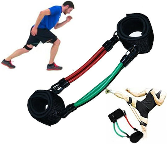 Medicin Kinetic Bands Röhrenförmige Bänder für das Training mit Griffen Set 4Stück Mehrfarbig