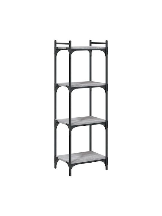 Bookcase Grey Sonoma 40x30x120cm