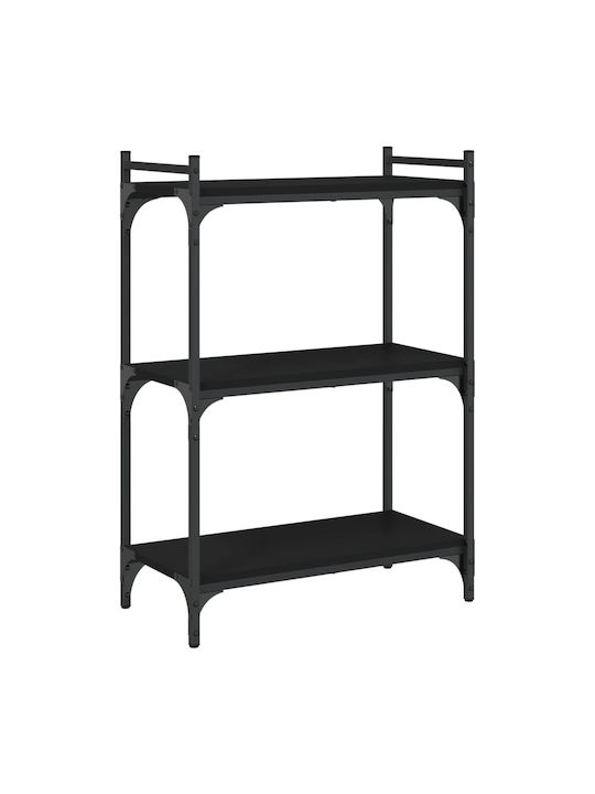 Bookcase Black 60x30x86cm