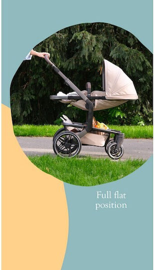 Joolz Day 5 Adjustable 2 in 1 Baby Stroller Suitable for Newborn Sandy Taupe 12kg