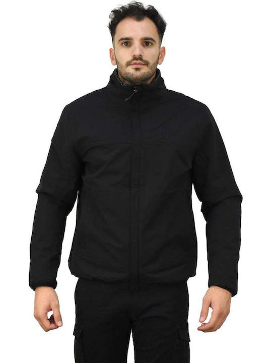 Winter Wasserdicht Beidseitig Ebony Herren Jacken