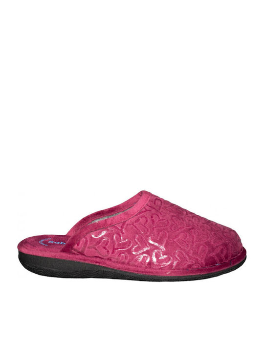 Winter Women's Slippers Burgundy
