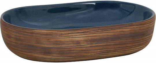vidaXL Επικαθήμενος Νιπτήρας Κεραμικός 59x40x14cm