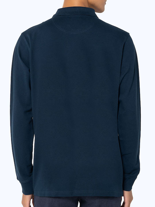 The Bostonians Polo Blouse Petrol Blue