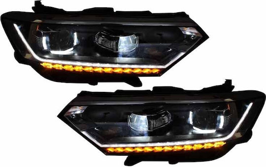Carner Front Lights Led for Hyundai Matrix Toyota Matrix Volkswagen Passat 2014-2019 2pcs