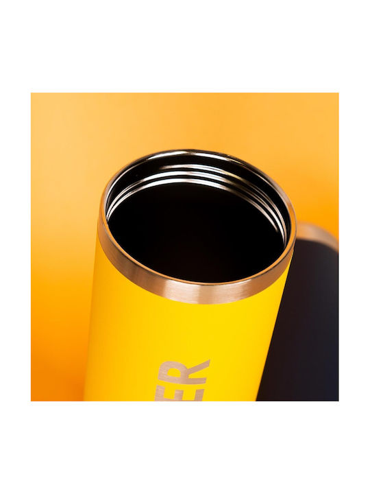 Purovitalis Water Bottle 600ml Yellow