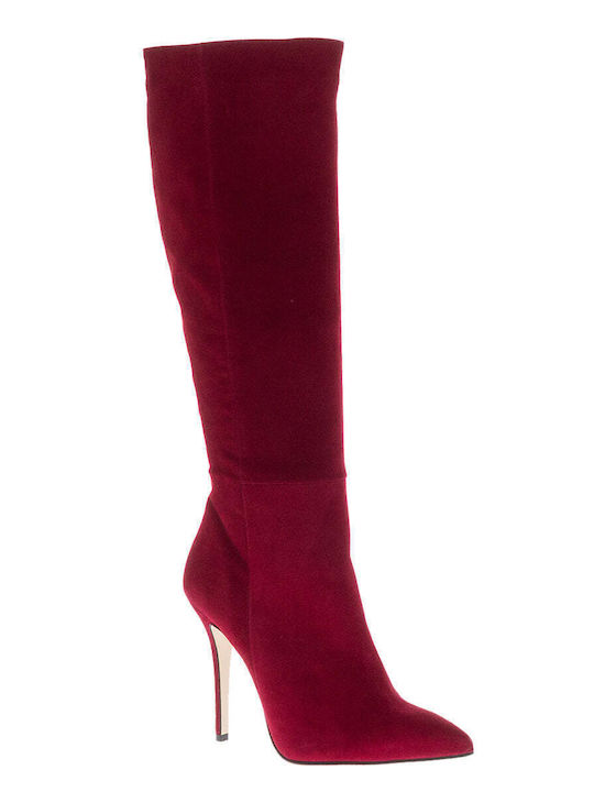 Mourtzi Suede Women's Boots with Zipper TEATRO