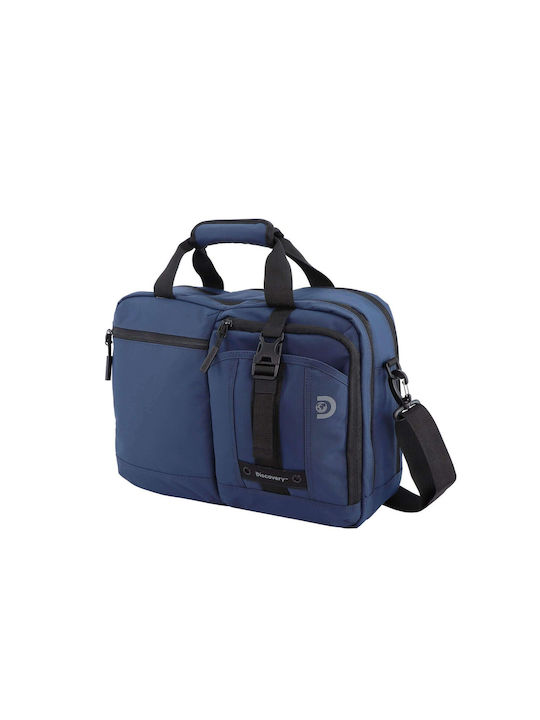 Discovery Shoulder / Handheld Bag for Laptop Blue D00114-39