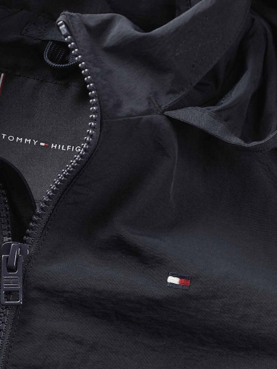 Kinder Freizeitjacke mit Kapuze Blue ESSENTIAL