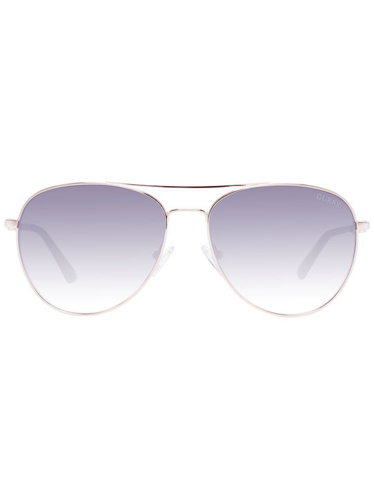 Guess Дамски Слънчеви очила с Златен Рамка и Златен Слънчеви очила Леща GF6143 28B