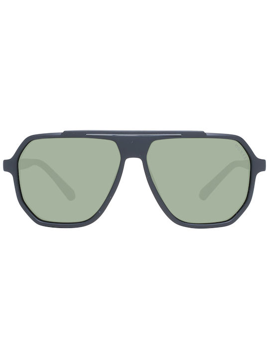 Guess Мъжки Слънчеви очила с Черно Рамка и Черно Леща GF5088 02N