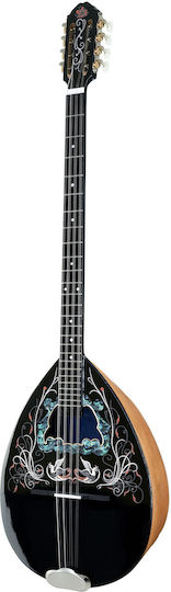 Musicland Bouzouki K1-8a Custom Black - Premium Set Handmade
