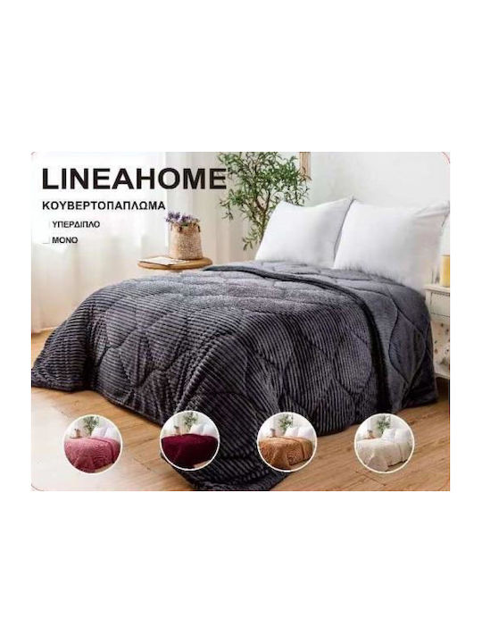 Linea Home Duvet Cover Double 210x230cm Dusty Pink