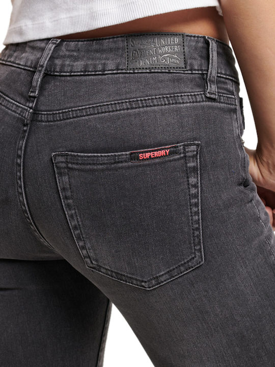 Damenjeans in Enger Passform Schwarz