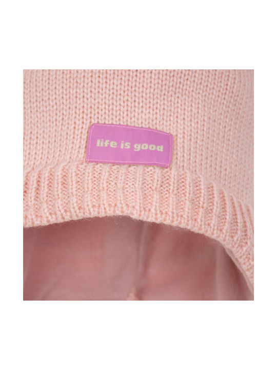 Kitti Kids Beanie Knitted Pink