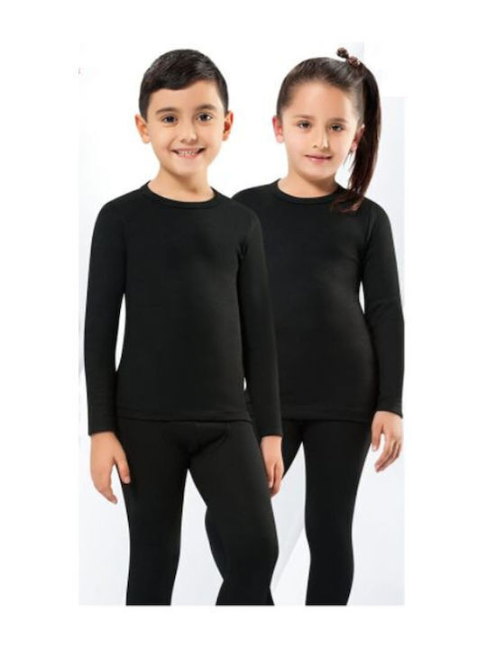 Kota Ic Giyim Kids Thermal Top Black