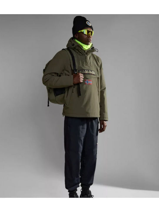 Rainforest Pocket 2 Winter Jacke Wasserdicht und Winddicht Khaki