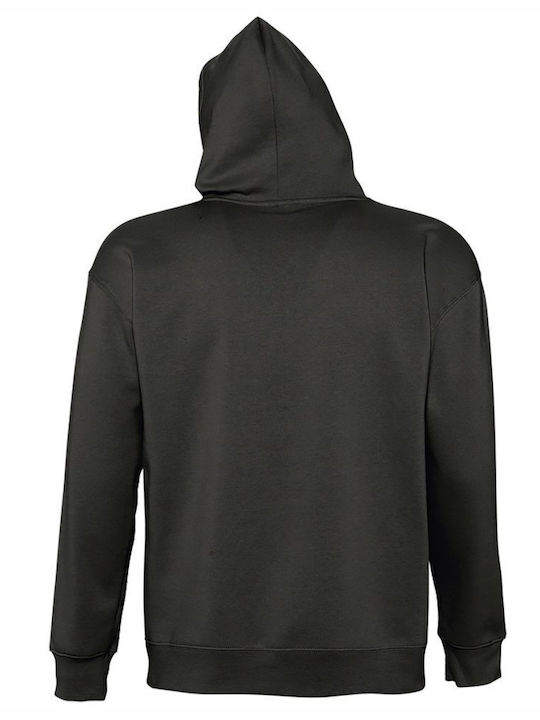 Kids Sweatshirt with Hood and Pocket Black Brawl Stars