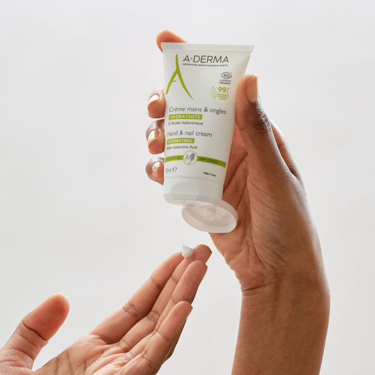 A-Derma Ενυδατική Κρέμα για Σκασμένα Χέρια 50ml