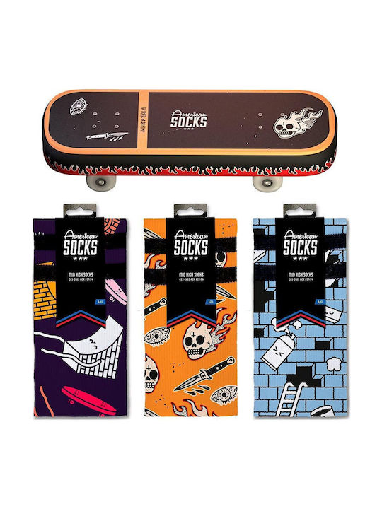 American Socks Κάλτσες Πολύχρωμες 3Pack