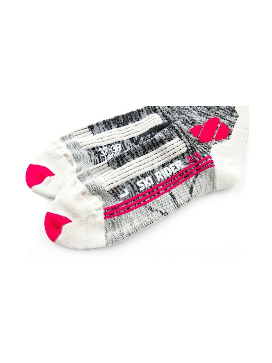 X-Socks Femei Șosete de schi și snowboard Gri 1 pereche