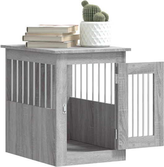 vidaXL Dog House Outdoor Gray 45x62x59cm