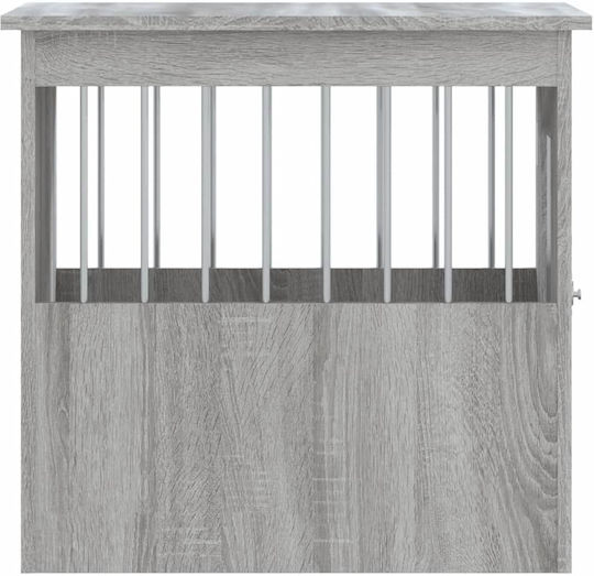 vidaXL Dog House Outdoor Gray 45x62x59cm