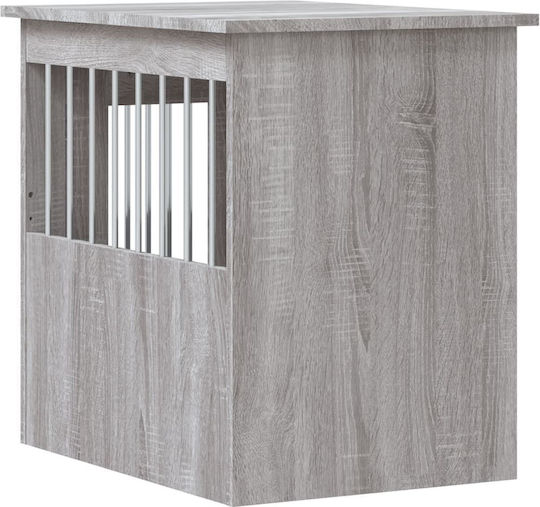 vidaXL Dog House Outdoor Gray 45x62x59cm