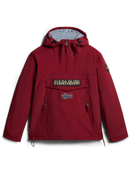 Rainforest Pocket 2 Winter Jacke Wasserdicht und Winddicht Burgundisch