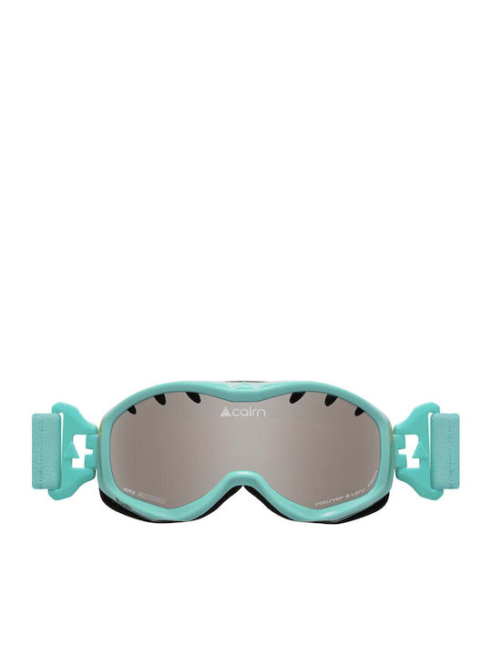 Cairn Rush Mat Μάσκα Σκι & Snowboard Παιδική Πράσινη