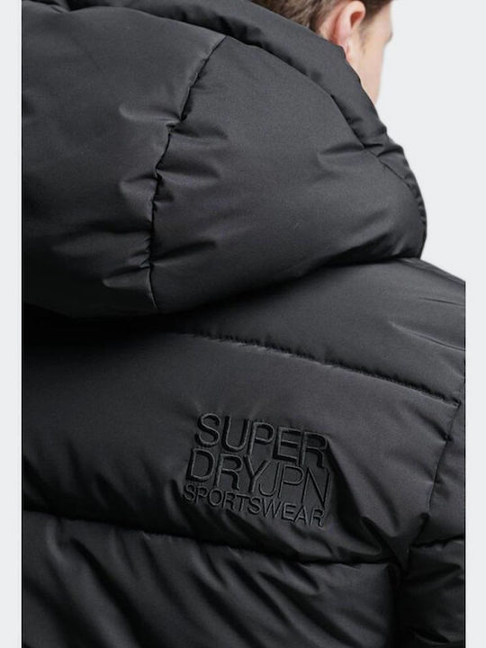 Geacă De Iarnă Puffer Neagră