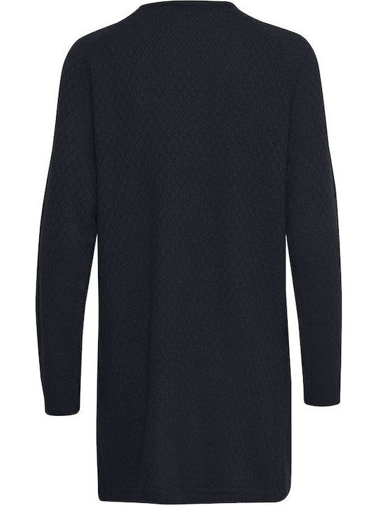 Women's Knitted Blue Cardigan
