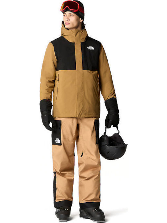 Carto Triclimate 3 in 1 Winter Jacket Waterproof and Windproof Brown