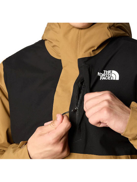Carto Triclimate 3 in 1 Winter Jacket Waterproof and Windproof Brown