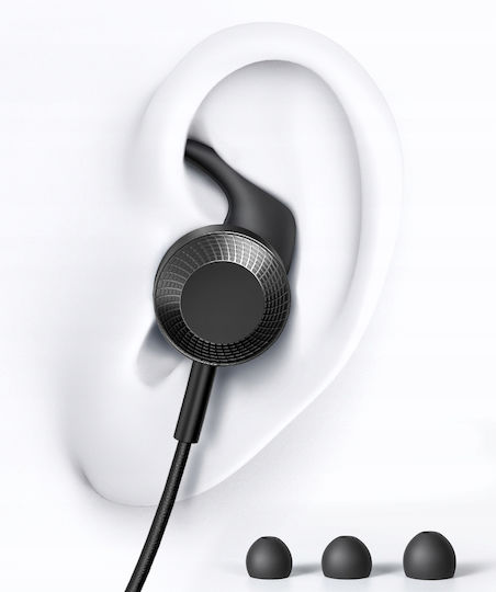 Mcdodo HP-1350 În ureche Handsfree cu două căști cu mufă Lightning Negru