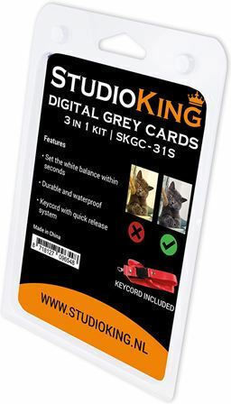 StudioKing Digital Grey Card Skgc-31s