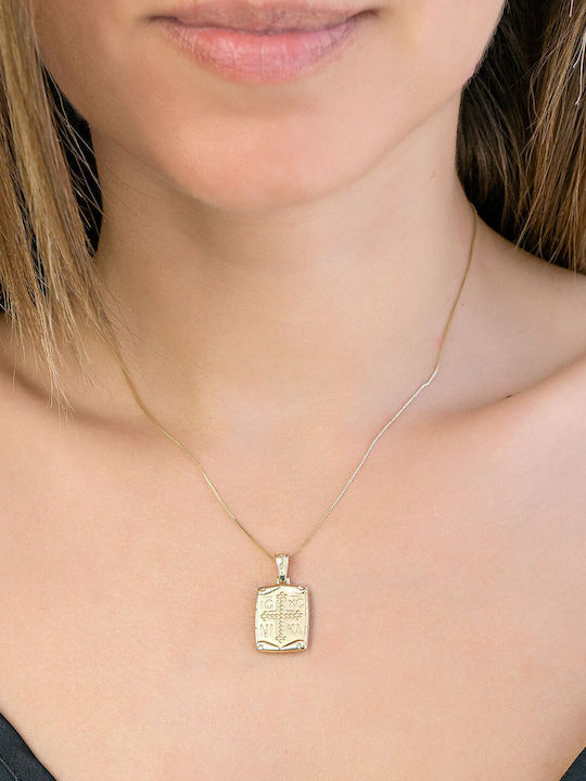 Kiriakos Gofas Gold Pendant 9K