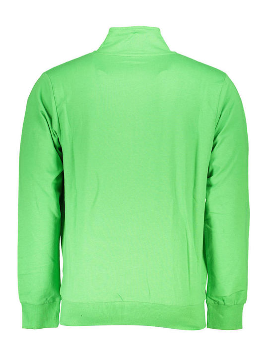 U.S.Grand Polo Club Men's Sweatshirt Jacket with Hood Green.