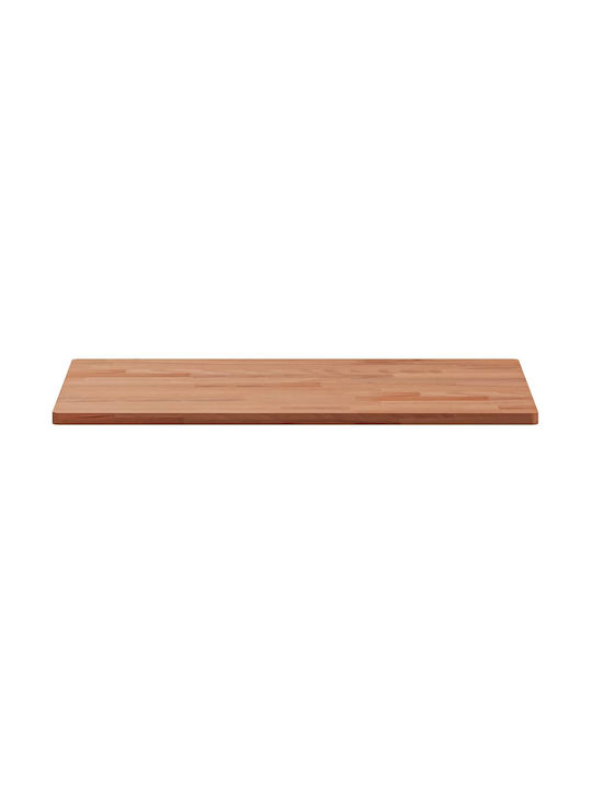 vidaXL Rechteckig Tischoberfläche aus Massivholz Beech 60x40x1.5cm 3188891 1Stück
